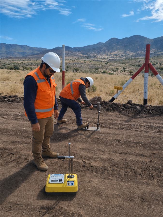 Proyecto ejecutado — terreno